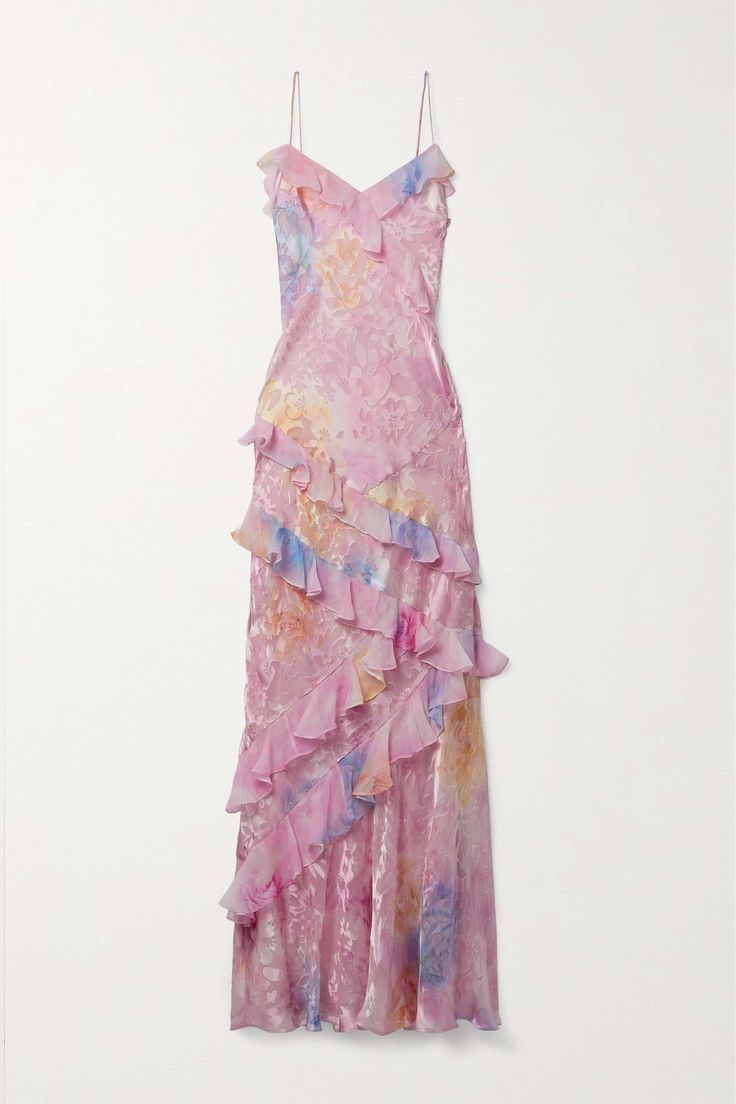 NOUVEAU RICHE Traumhaftes Rüschenkleid Mit Weichen Lagen Und Romantik