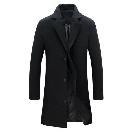 NOUVEAU RICHE Trenchcoat für Herren Schwarz