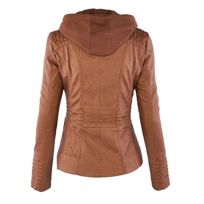 NOUVEAU RICHE Damen Kapuzenjacke Reißverschluss Moderner Schnitt Alltag