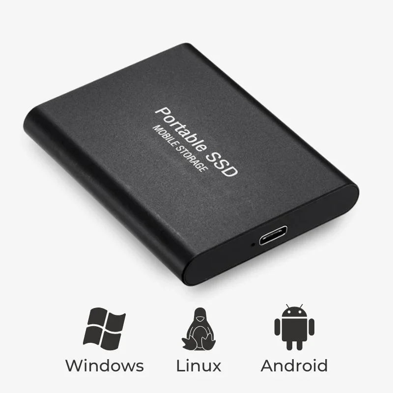 NOUVEAU RICHE Externe SSD für PS5 und Xbox – USB-C tragbare SSD für Spielkonsolen, Aluminiumgehäuse, Plug and Play, 4 Farben