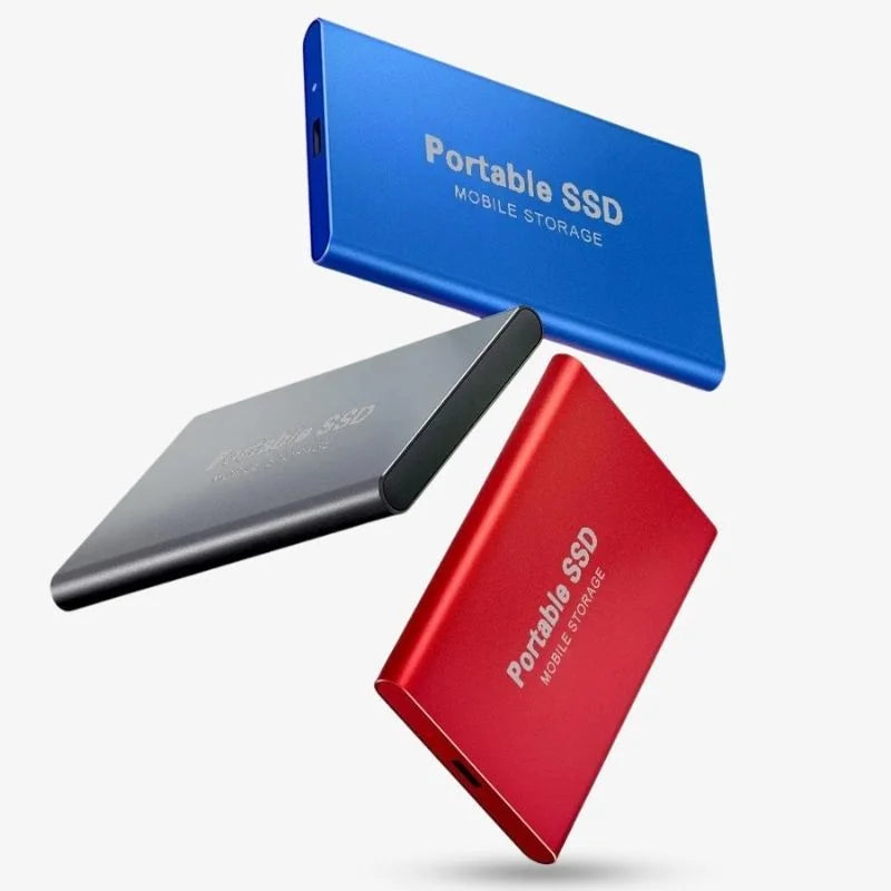 NOUVEAU RICHE Externe SSD für PS5 und Xbox – USB-C tragbare SSD für Spielkonsolen, Aluminiumgehäuse, Plug and Play, 4 Farben
