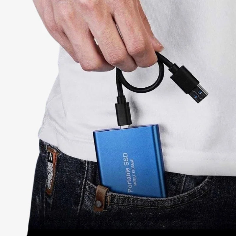 NOUVEAU RICHE Externe SSD für PS5 und Xbox – USB-C tragbare SSD für Spielkonsolen, Aluminiumgehäuse, Plug and Play, 4 Farben