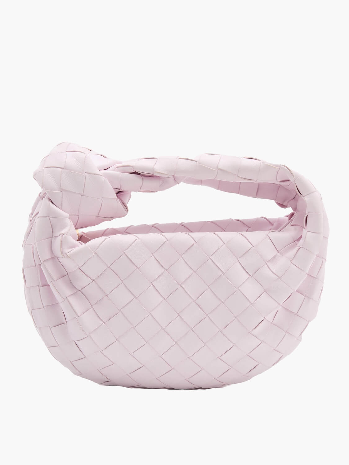 NOUVEAU RICHE Umhängetasche Geflochtenes Design Aus Veganem Leder Leicht Rosa