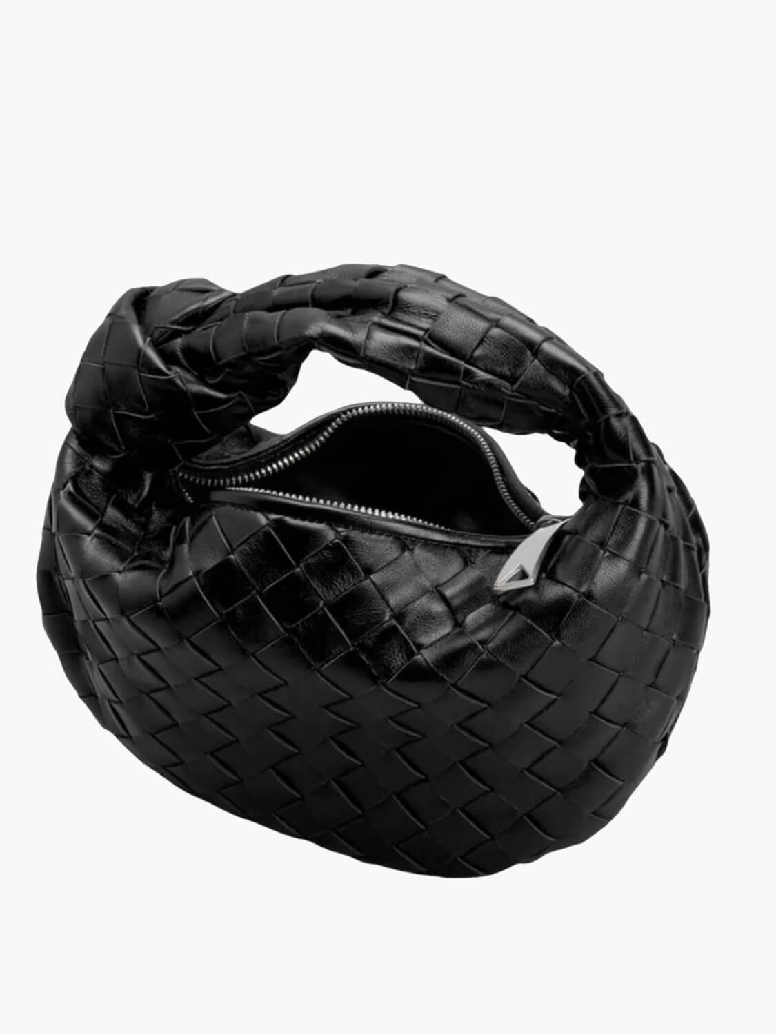 NOUVEAU RICHE Umhängetasche Geflochtenes Design Aus Veganem Leder Leicht