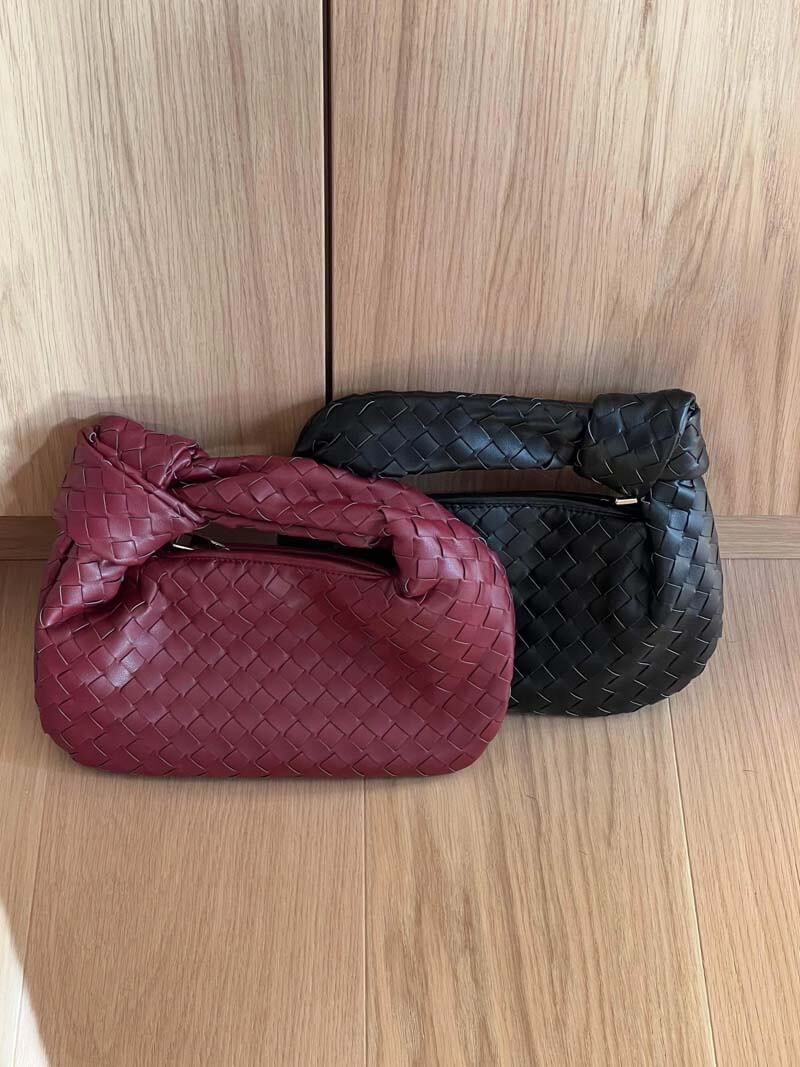 NOUVEAU RICHE Umhängetasche Geflochtenes Design Aus Veganem Leder Leicht