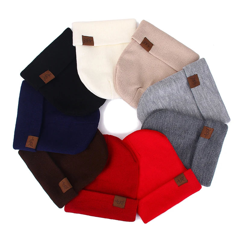 Unisex-Mütze URGENTMAN Lässige Mütze für Damen und Herren Warme, weiche Strickmütze Stilvolle, schlichte Wintermütze für jeden Tag 1