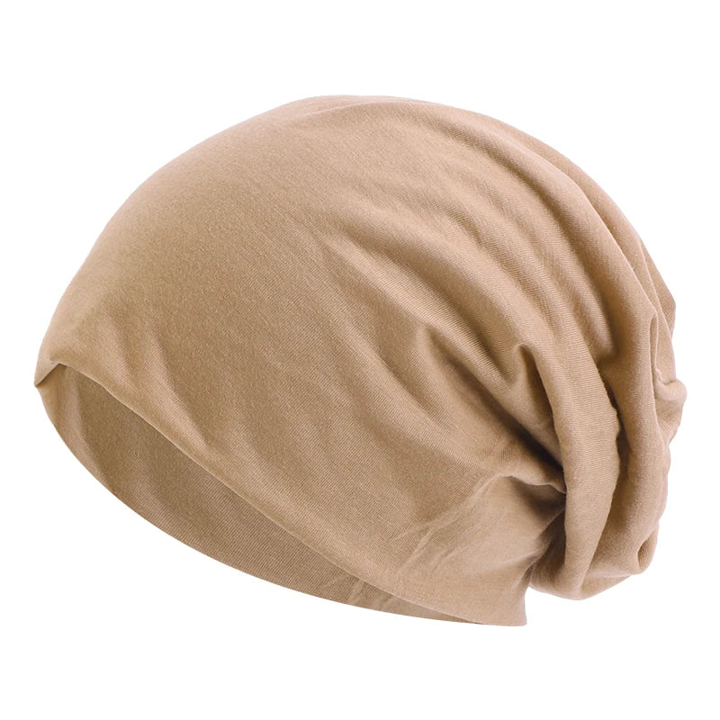 NOUVEAU RICHE Unisex-Mütze Elastisch Polyester Einheitsgröße Herbst Winter Hip-Hop khaki