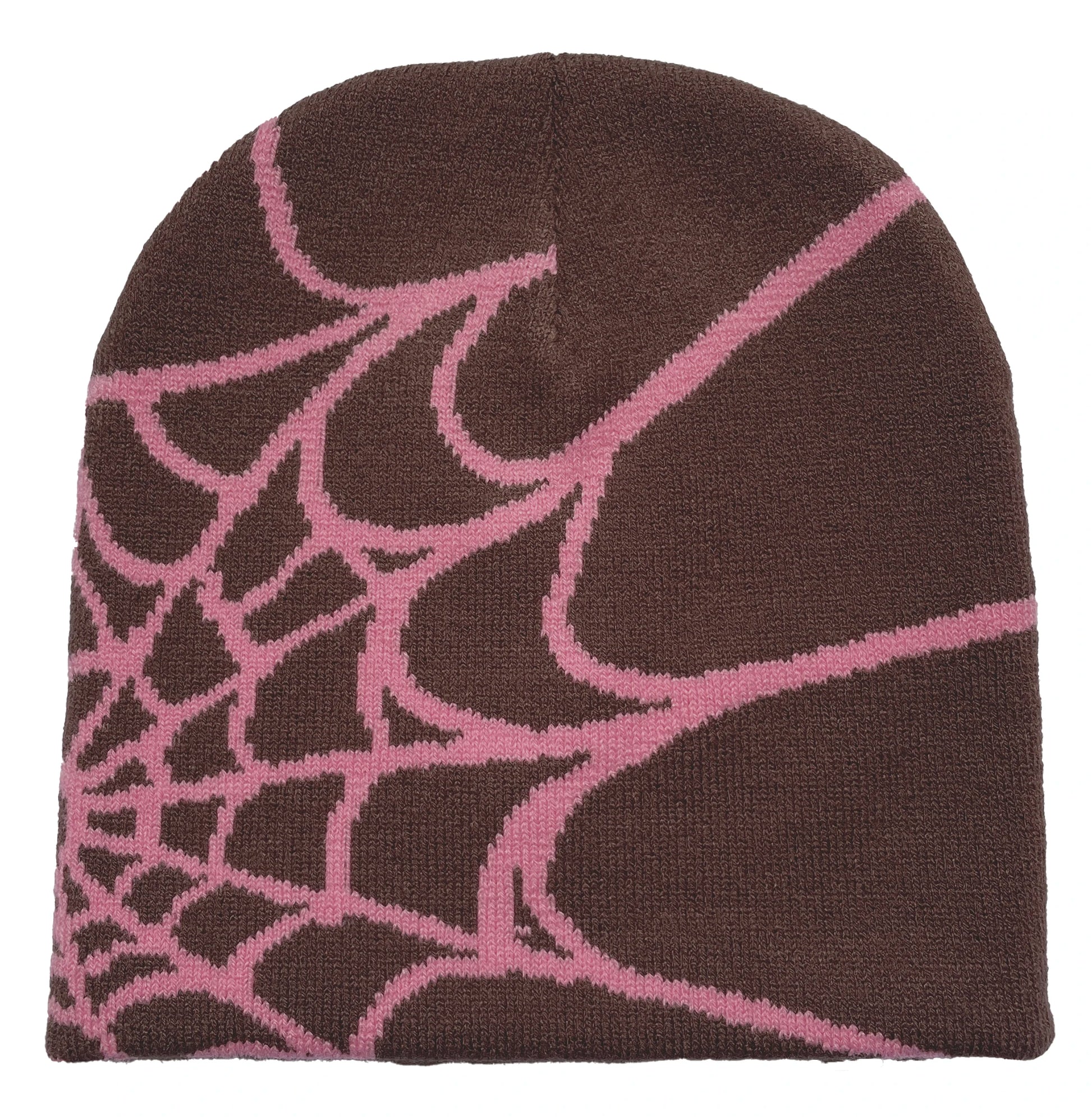 Unisex-Strickmütze mit Spinnennetz-Print, warme Outdoor-Pullovermütze, individuelle Beanie-Mütze 11