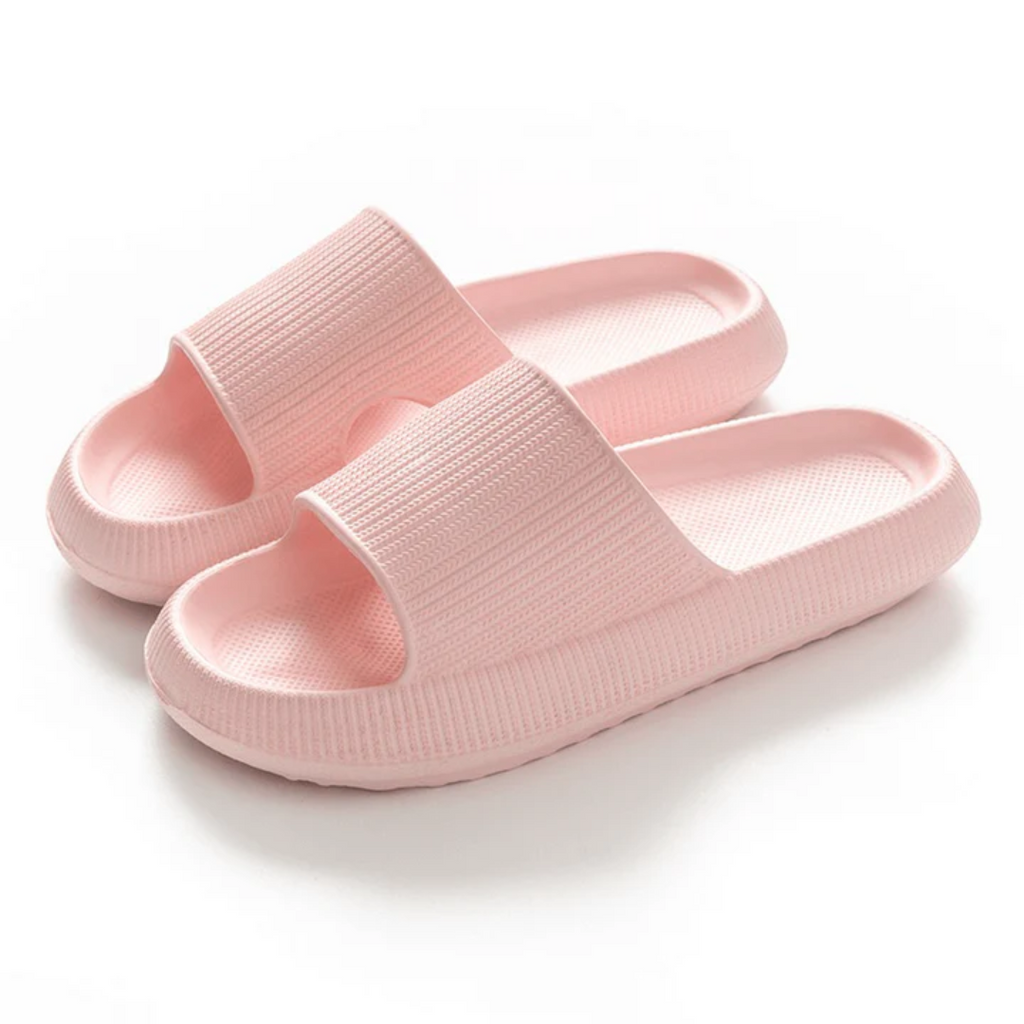 NOUVEAU RICHE Damen Slipper Weichheit Halt Stabilität Zu Hause Bequem Rosa