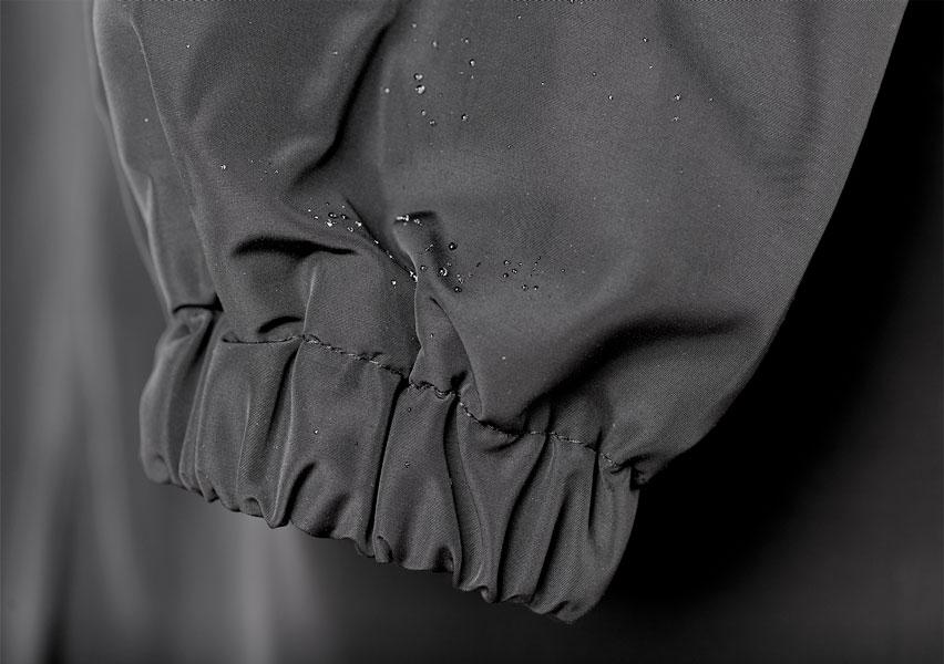 NOUVEAU RICHE Regenmantel Damen Wasserabweisend Oversize Kapuze Kordelzug