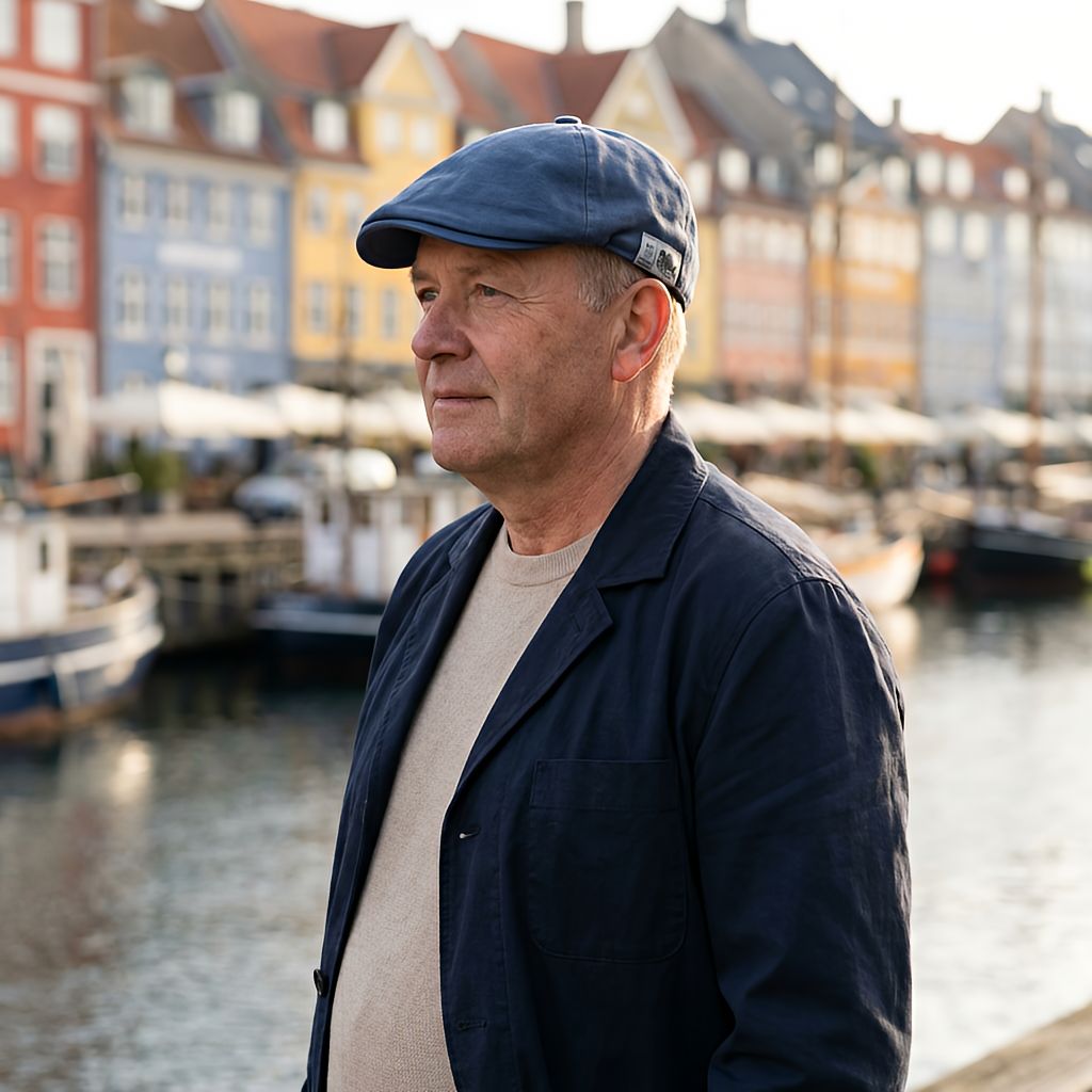 NOUVEAU RICHE Bersh | Urban Heritage Baskerhue - Tidløs herrestil med moderne pasform