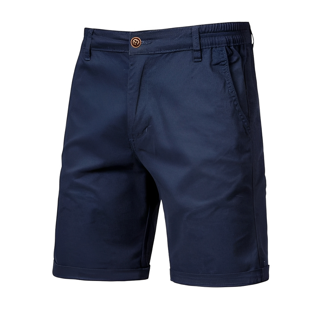 NOUVEAU RICHE Ranches | Herren-Shorts – Trendiges Design, lockere Passform & moderner Komfort Dunkelblau