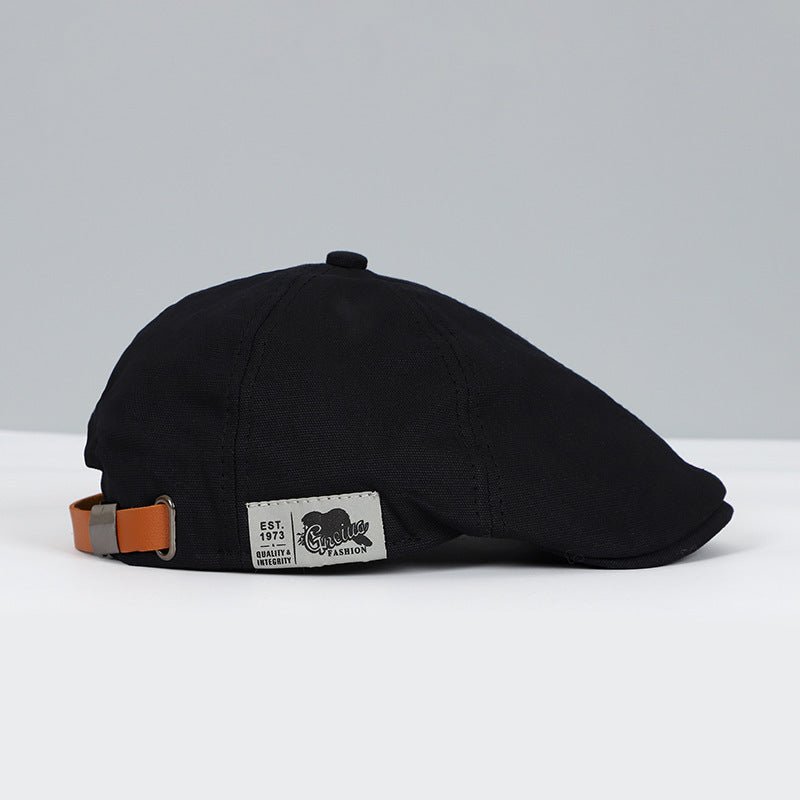 NOUVEAU RICHE Verstellbares Barett Für Perfekte Passform Und Komfort Einheitsgröße (einstellbar) Classic Black