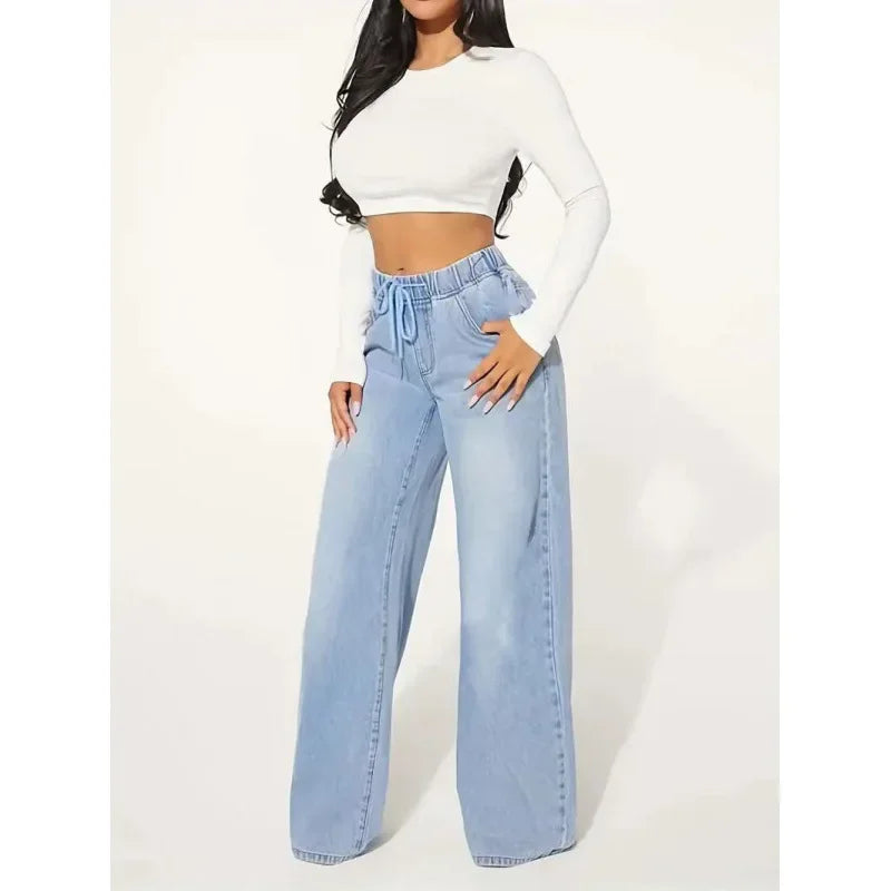 WW | High Waist Baggy Jeans für Frauen - Komfort mit Stil 1