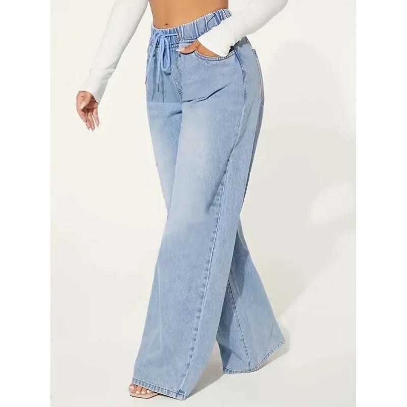 WW | High Waist Baggy Jeans für Frauen - Komfort mit Stil 3