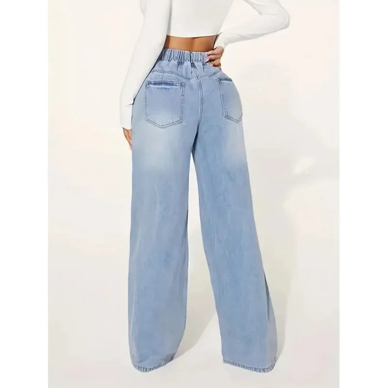 WW | High Waist Baggy Jeans für Frauen - Komfort mit Stil 4