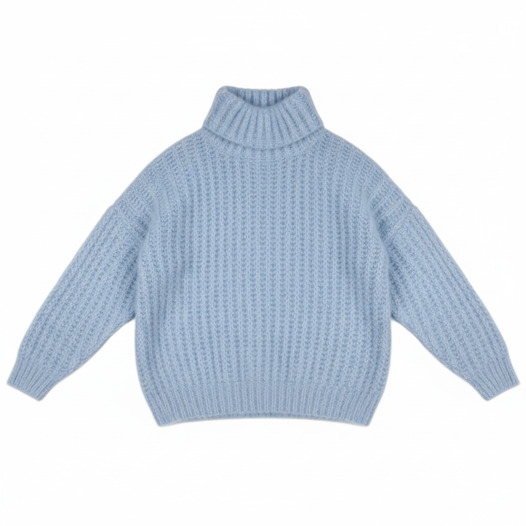 Weiche Stoffe Oversized Passform Hoher Kragen Ideal Für Den Winter