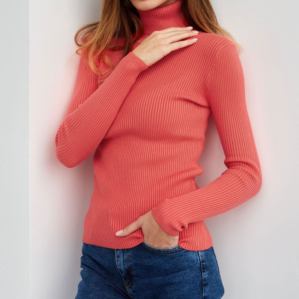 WW | Weicher Rollkragenpullover - Winter Gemütlicher Hoher Kragen 15