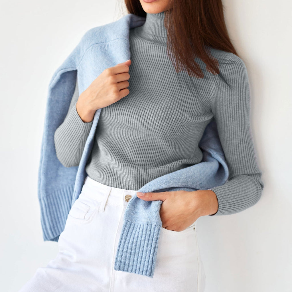 WW | Weicher Rollkragenpullover - Winter Gemütlicher Hoher Kragen 6