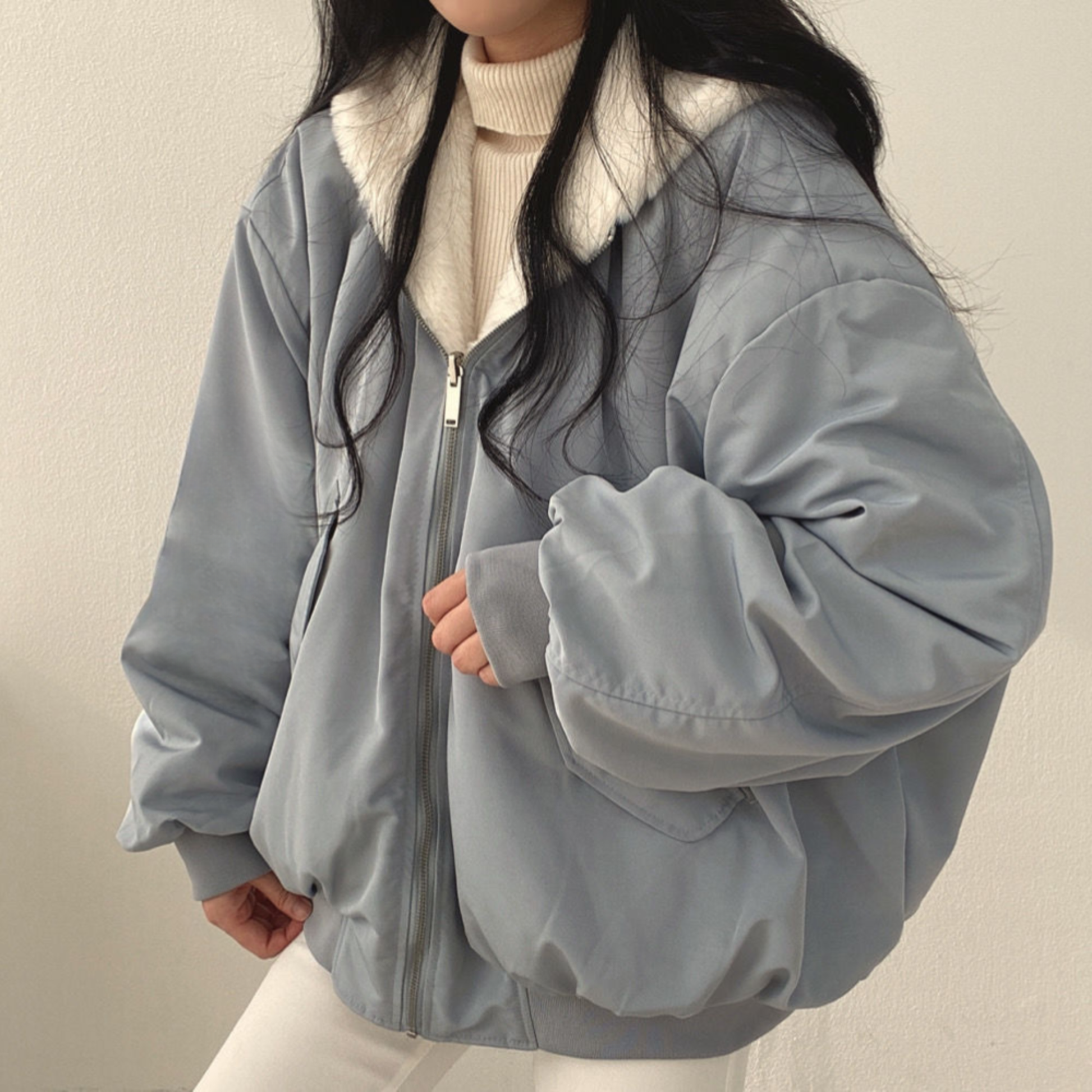 NOUVEAU RICHE Damen Fleece Jacke Leichte Warme Reisen Komfort Fleecejacke