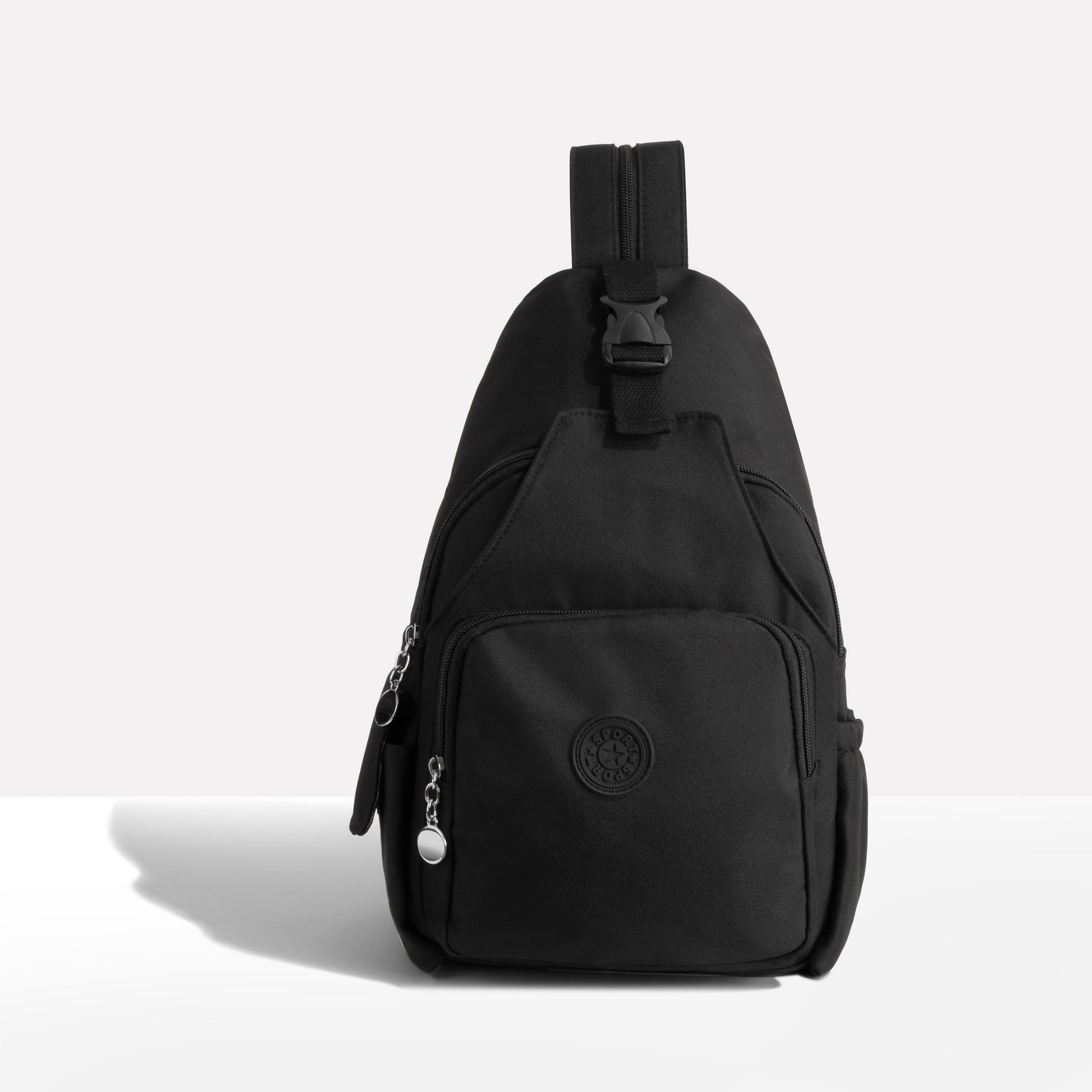NOUVEAU RICHE Umhängetasche Mit Diebstahlschutz Wandelbar Und Elegant Schwarz