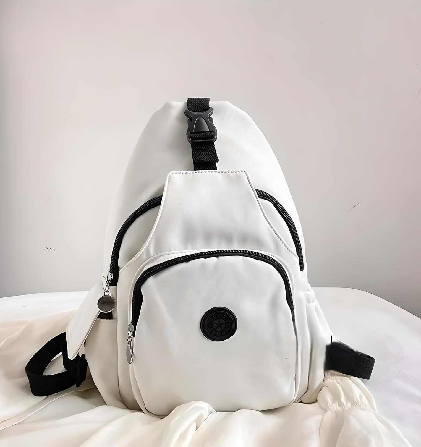 NOUVEAU RICHE Umhängetasche Mit Diebstahlschutz Wandelbar Und Elegant Weiß