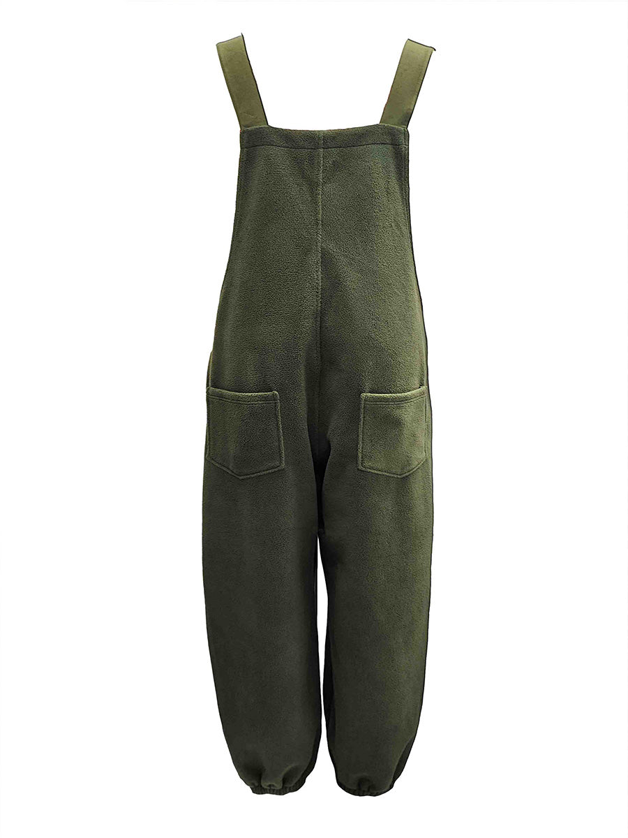NOUVEAU RICHE Warmer Fleece Overall Für Damen Und Herren Ideal Für Kalte Temperaturen Mit Weichem Isolierendem Material Perfekt Für Außenaktivitäten Und Arbeiten Im Kühlraum