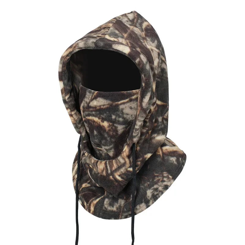 Warme Fleece-Sturmhaube für Damen und Herren, Winter-Gesichtsmaske, Nackenwärmer, Kapuzenmütze, winddichte Thermokopfbedeckung, Mütze, Bandana 0