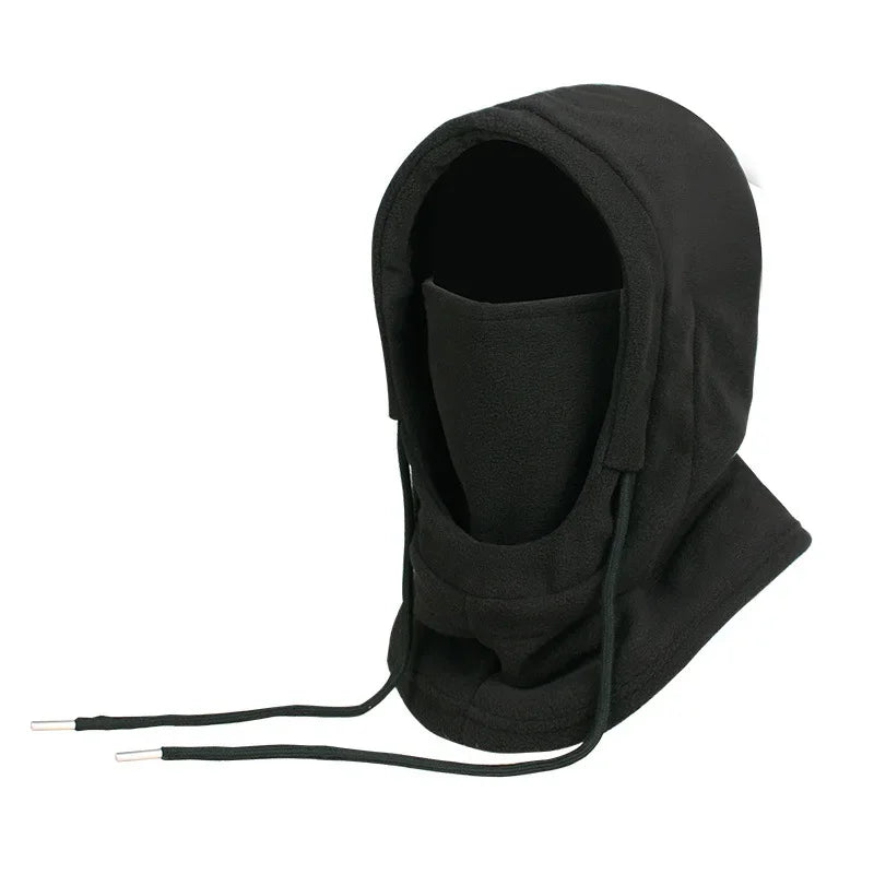 Warme Fleece-Sturmhaube für Damen und Herren, Winter-Gesichtsmaske, Nackenwärmer, Kapuzenmütze, winddichte Thermokopfbedeckung, Mütze, Bandana 1
