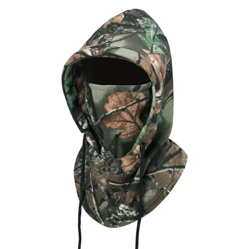 Warme Fleece-Sturmhaube für Damen und Herren, Winter-Gesichtsmaske, Nackenwärmer, Kapuzenmütze, winddichte Thermokopfbedeckung, Mütze, Bandana 2