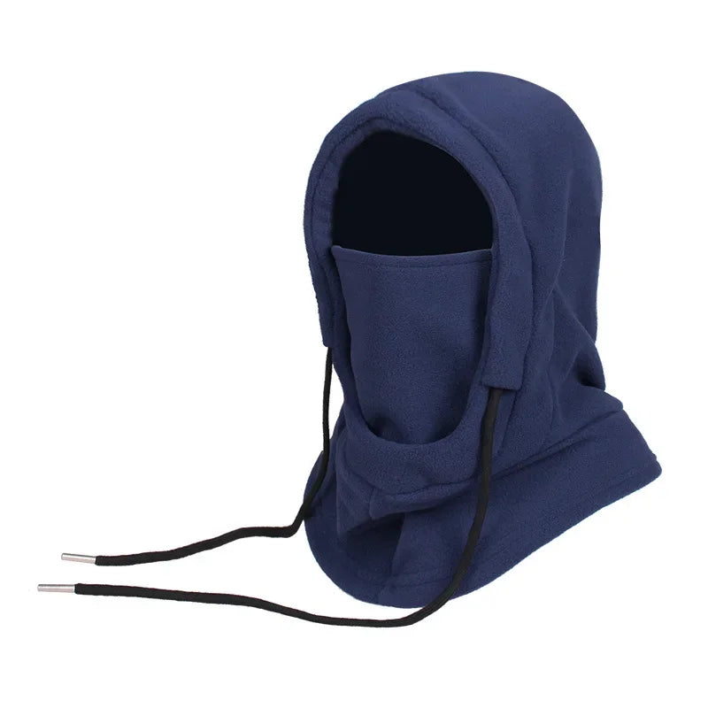 Warme Fleece-Sturmhaube für Damen und Herren, Winter-Gesichtsmaske, Nackenwärmer, Kapuzenmütze, winddichte Thermokopfbedeckung, Mütze, Bandana 6