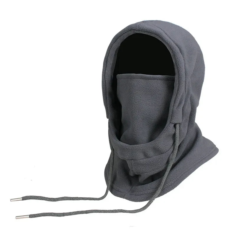 Warme Fleece-Sturmhaube für Damen und Herren, Winter-Gesichtsmaske, Nackenwärmer, Kapuzenmütze, winddichte Thermokopfbedeckung, Mütze, Bandana 7