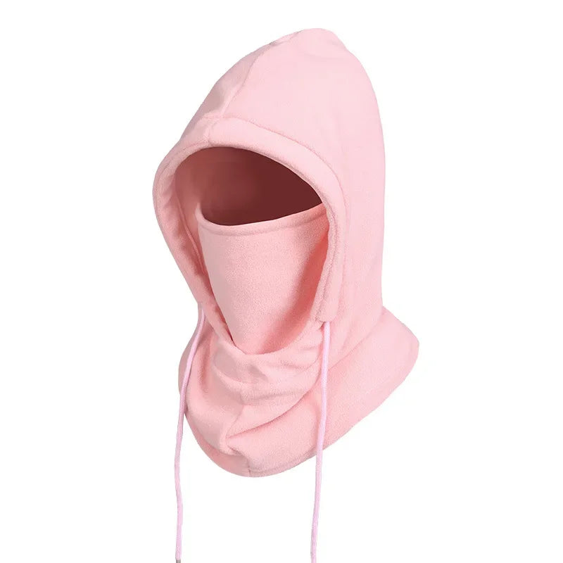 Warme Fleece-Sturmhaube für Damen und Herren, Winter-Gesichtsmaske, Nackenwärmer, Kapuzenmütze, winddichte Thermokopfbedeckung, Mütze, Bandana 8