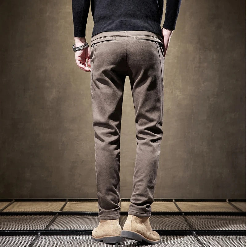 NOUVEAU RICHE Warme Fleecehose Herren Thermo Jogginghose Für Freizeit