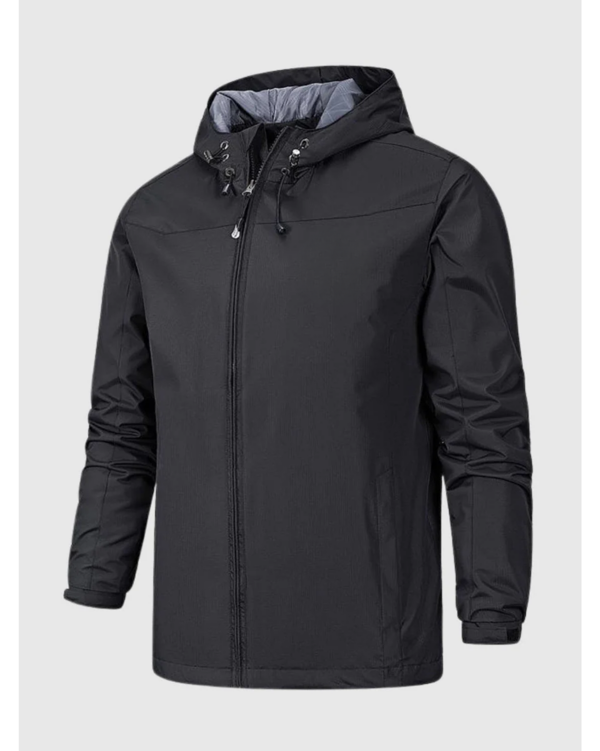 NOUVEAU RICHE Wasserabweisende Herren Herbstjacke Slim Fit Wetterfest