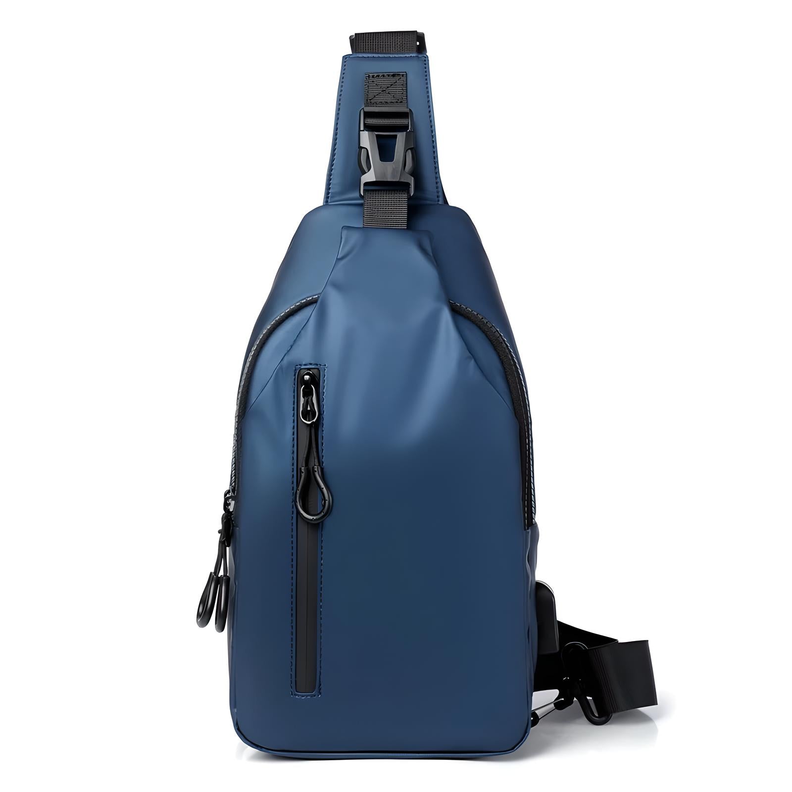 NOUVEAU RICHE Umhängetasche Wasserdichte Anti Diebstahl Reise Begleiter Blau