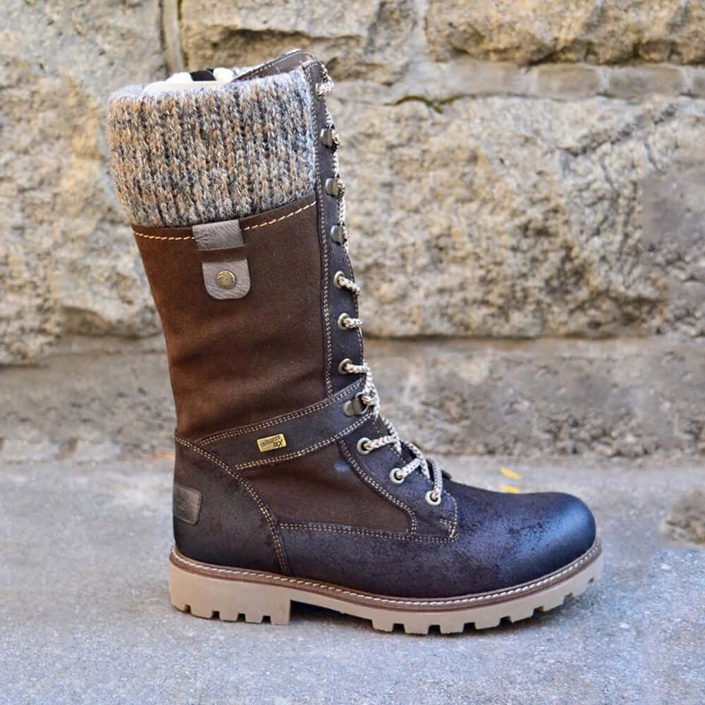 NOUVEAU RICHE Damen Winterstiefel Wasserdicht – Gefüttert & Kälteschutz