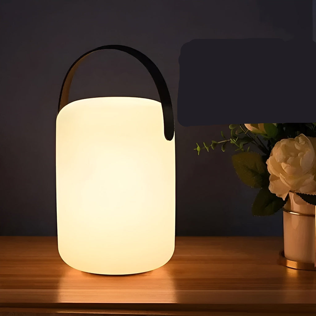 NOUVEAU RICHE Wasserdichte Drahtlose LED Tischlampe 16 Farben Innen Und Außen Zylinder