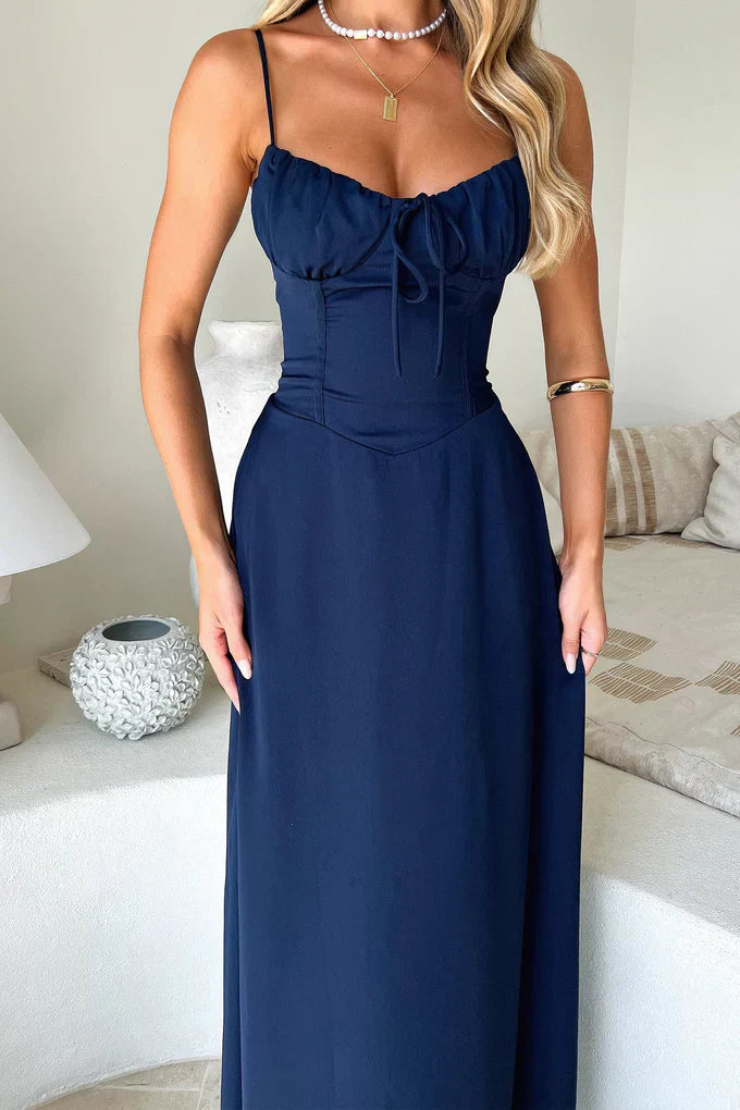 NOUVEAU RICHE Weiches Wiesen Kleid Mit Luftige Silhouette Und Schnürung