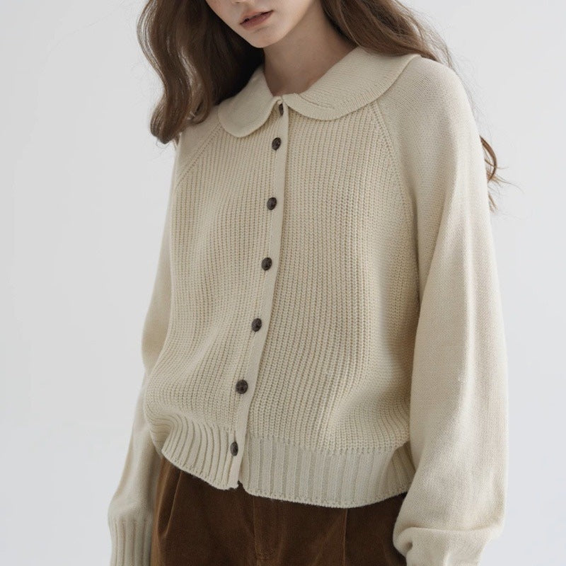 Mechi | Damen Strickjacke | Weiche Strickstruktur Langarm