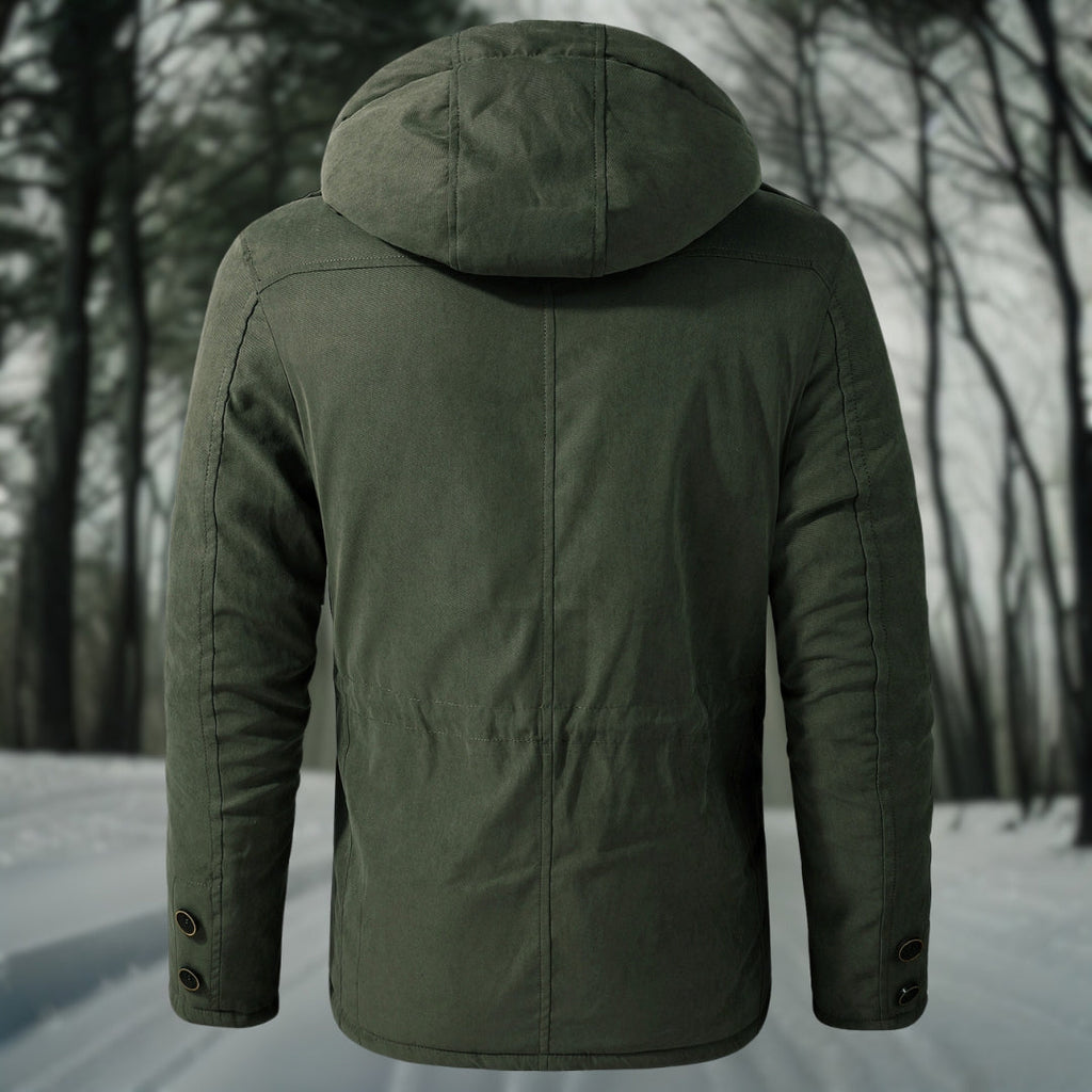 NOUVEAU RICHE Herren Winterjacke Wasserdichte Jacke Mit Wärmeschutz