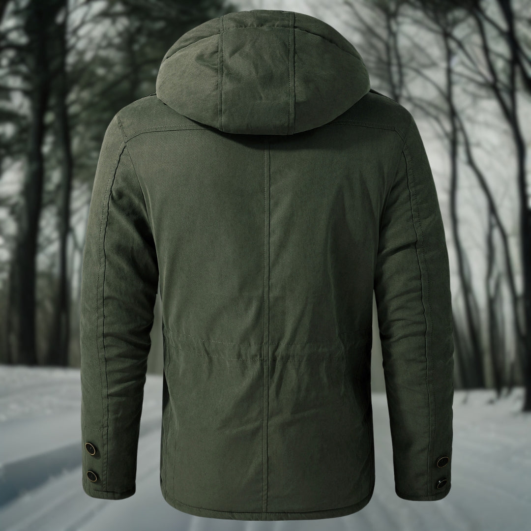 NOUVEAU RICHE Herren Winterjacke Wasserdichte Jacke Mit Wärmeschutz
