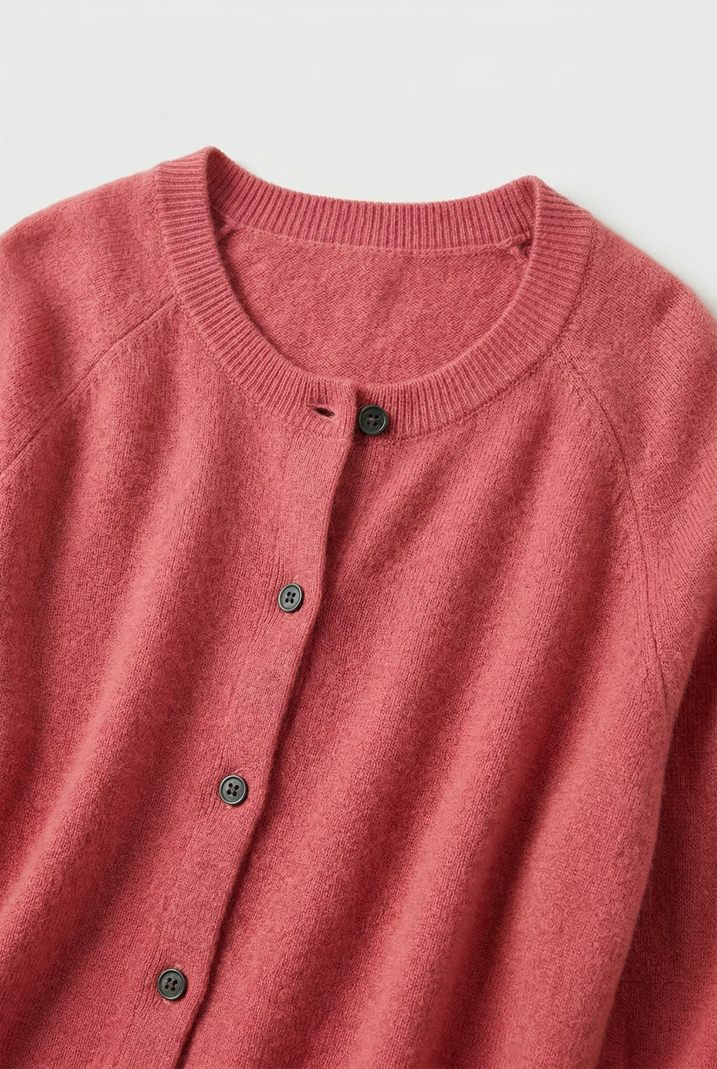 NOUVEAU RICHE Amore | Damen Cardigan mit V-Ausschnitt und Knöpfen