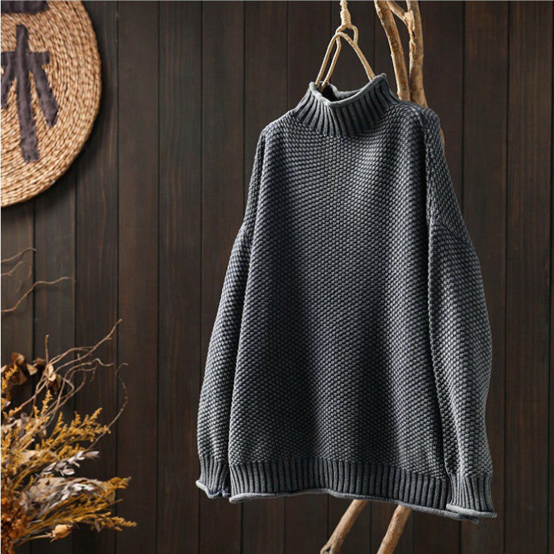 NOUVEAU RICHE Strickpullover Wärme Atmungsaktivität Ganzen Tag Komfort Strickwaren-Basics Grau Einheitsgröße