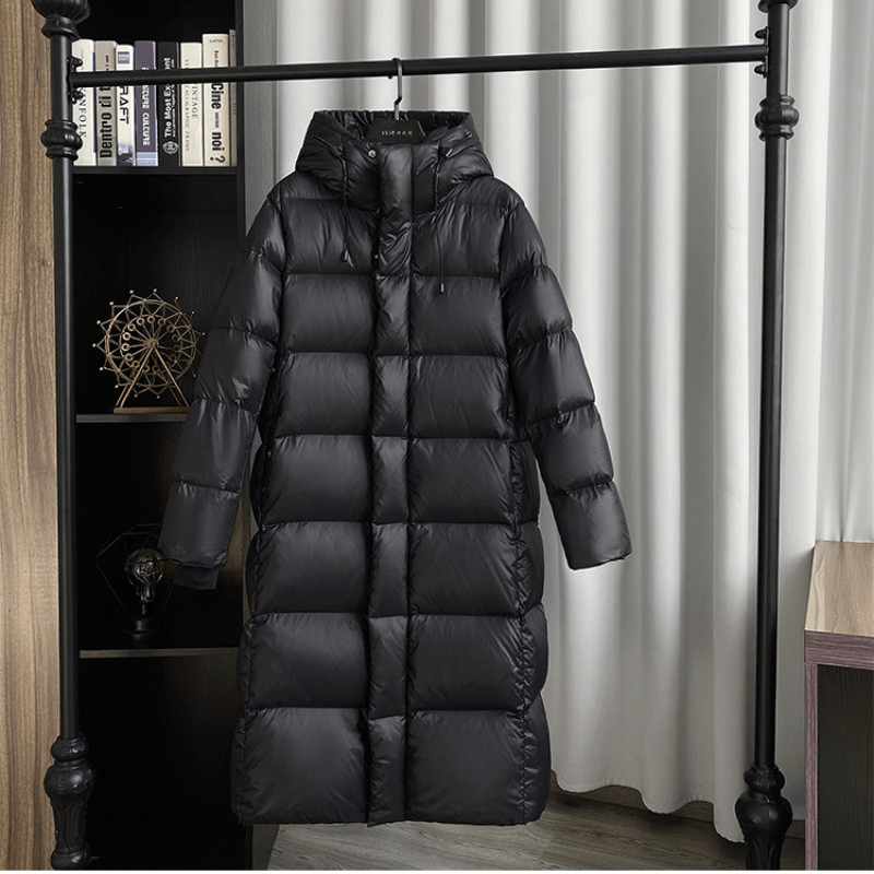 NOUVEAU RICHE Daunenjacke Wasserdicht Damen Winter Wärme Optimal Leicht