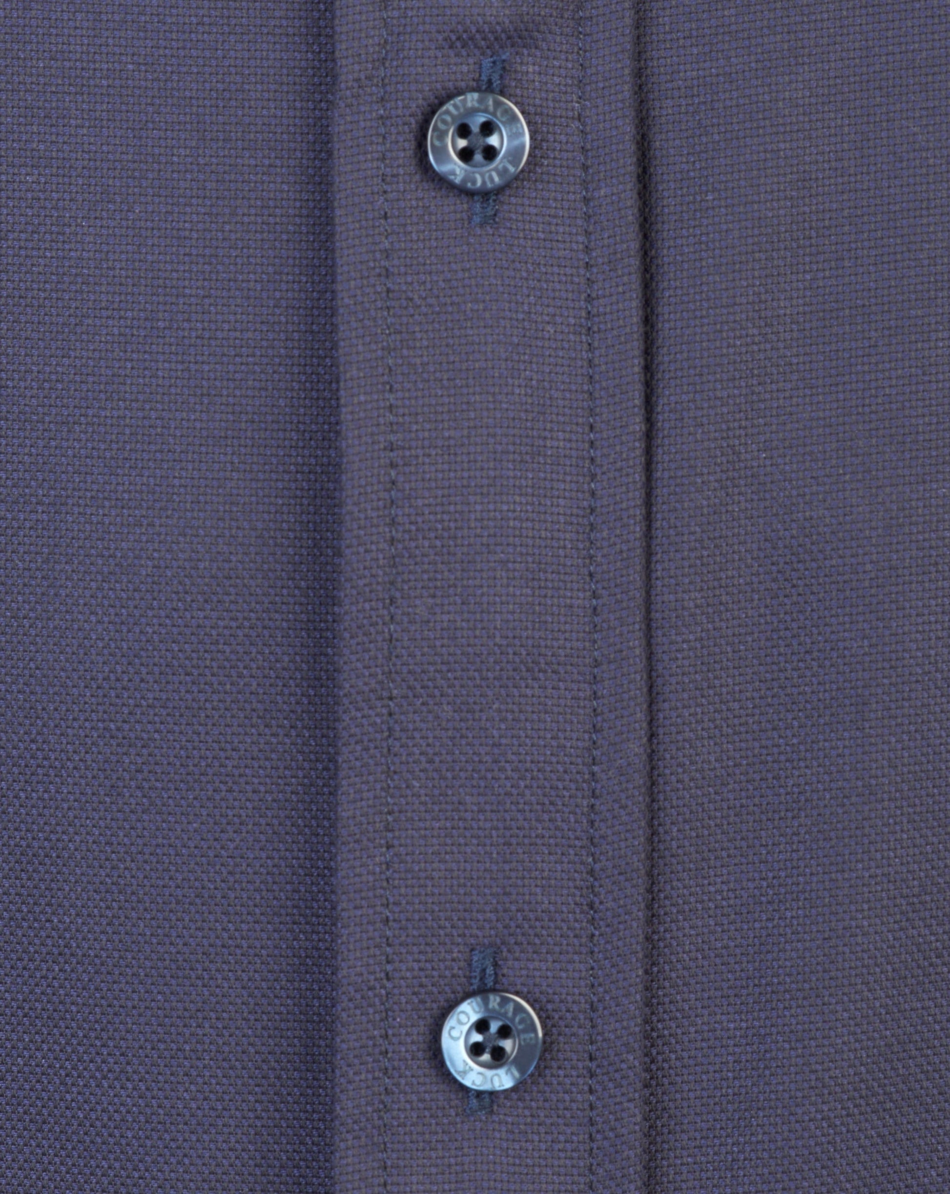 NOUVEAU RICHE Hemd Zip Fit Verdeckter Reißverschluss Schlank Silhouette