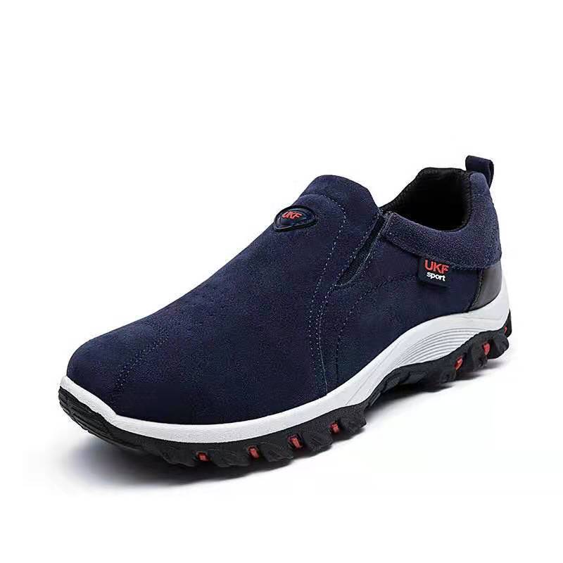 NOUVEAU RICHE Freizeitschuhe Herren Schwarz Atmungsaktiv Leicht Komfort Blau