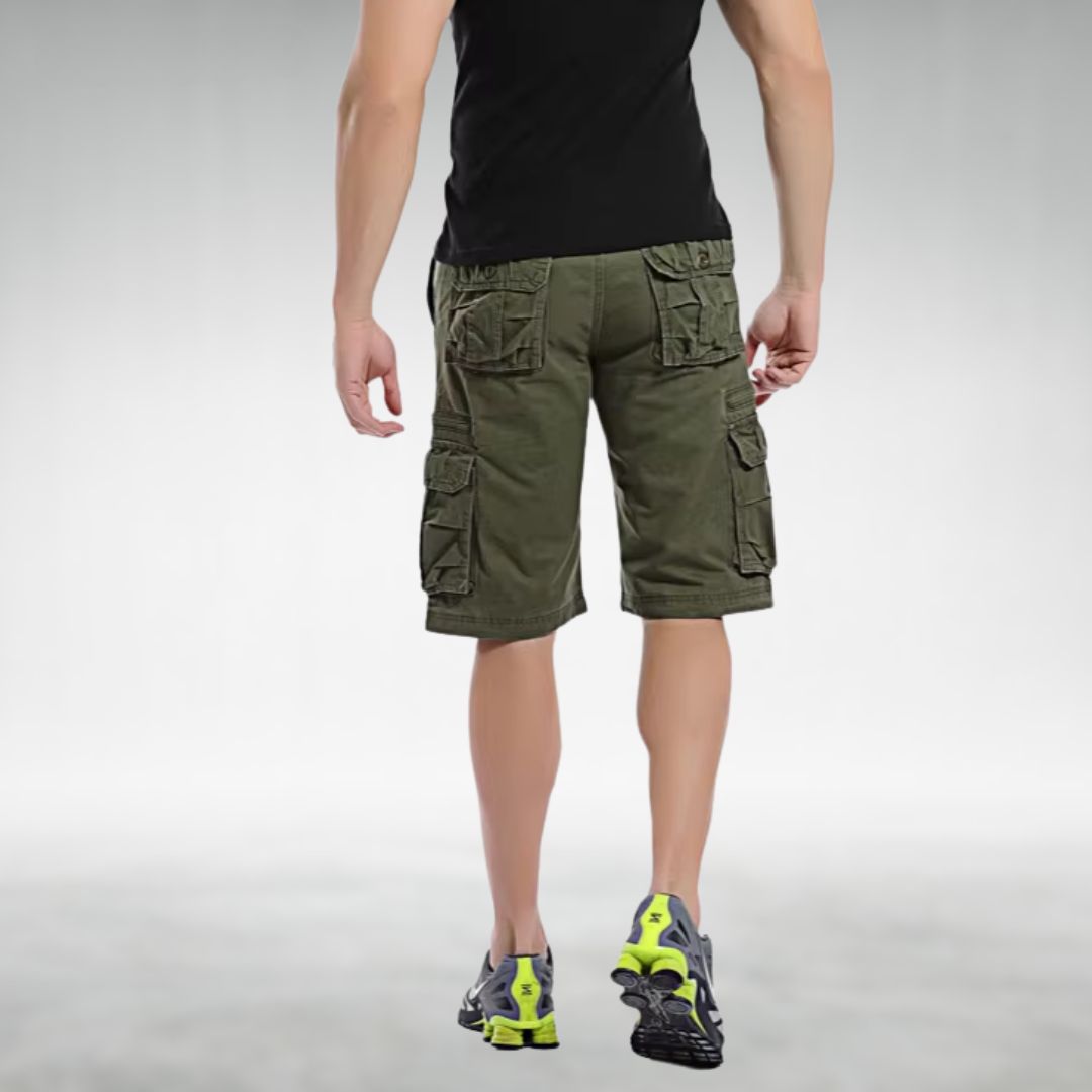 NOUVEAU RICHE Zuverlässige Cargo Shorts Mit Gürtel Und Taschen Für Herren