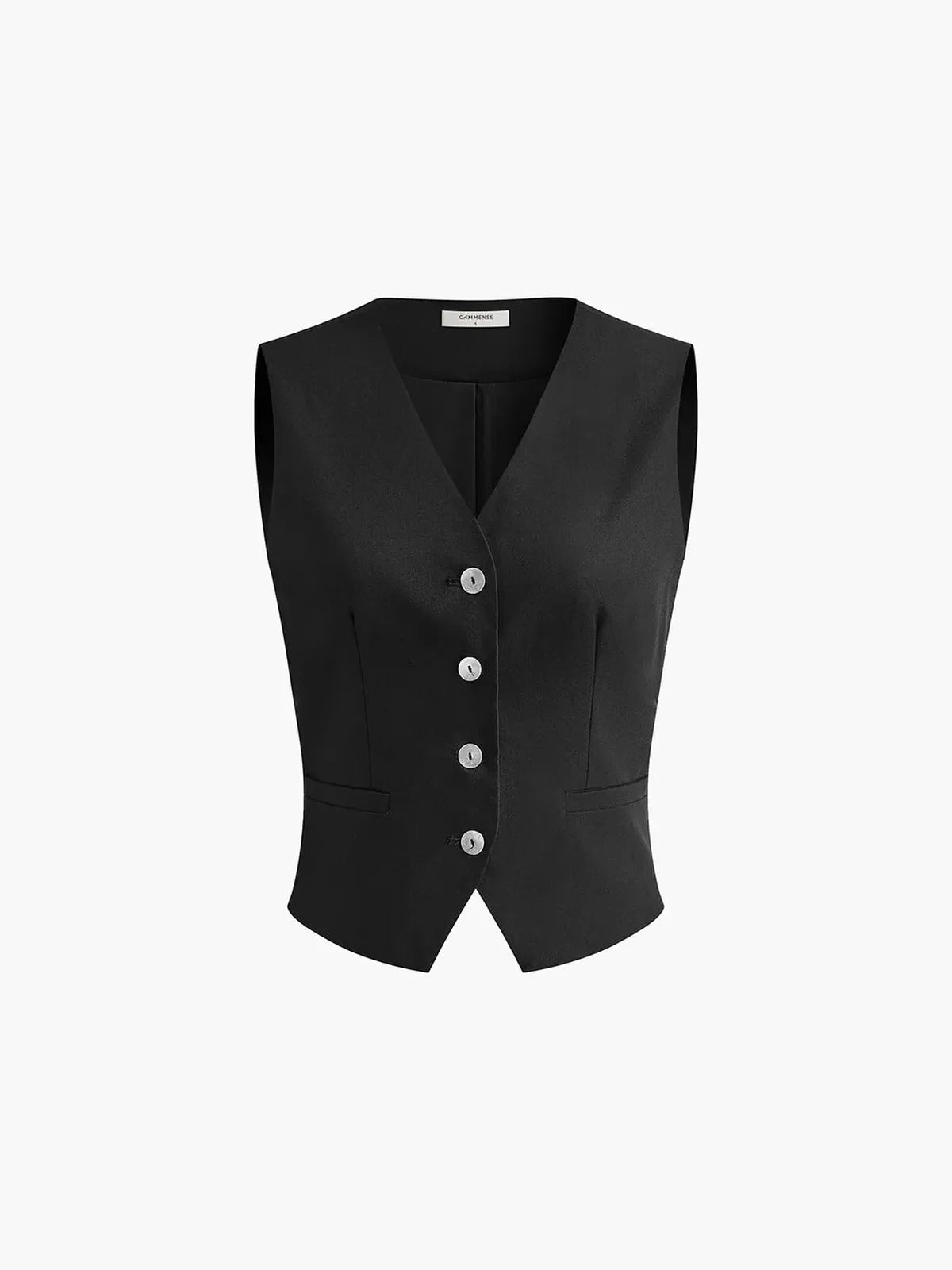 NOUVEAU RICHE Zweiteiliges Set aus Baumwoll-Leinen: Hemd und Gerade Hose