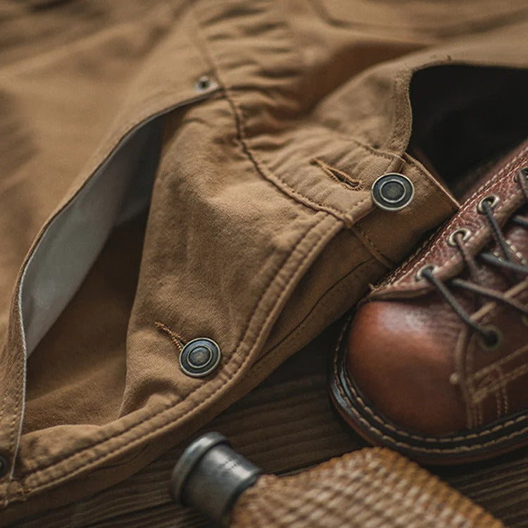 NOUVEAU RICHE Enten-Chore-Overalls für Herren mit Taschen und Komfort
